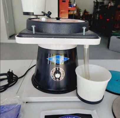 6-Inch Hi-Tech Flat Lap with Glass Grinding Wheels – Lapidary Grinding & Polishing Machine